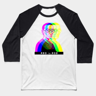 RBG in RBG Baseball T-Shirt